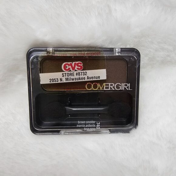 NOS Cover Girl Eye Enhancers 740 Brown Smolder .09 Ounce Discontinued - Picture 1 of 3